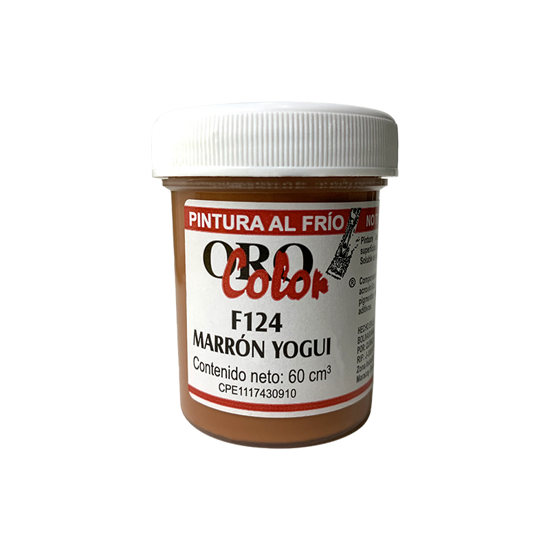 PINTURA AL FRIO MARRON YOGUI 60CM