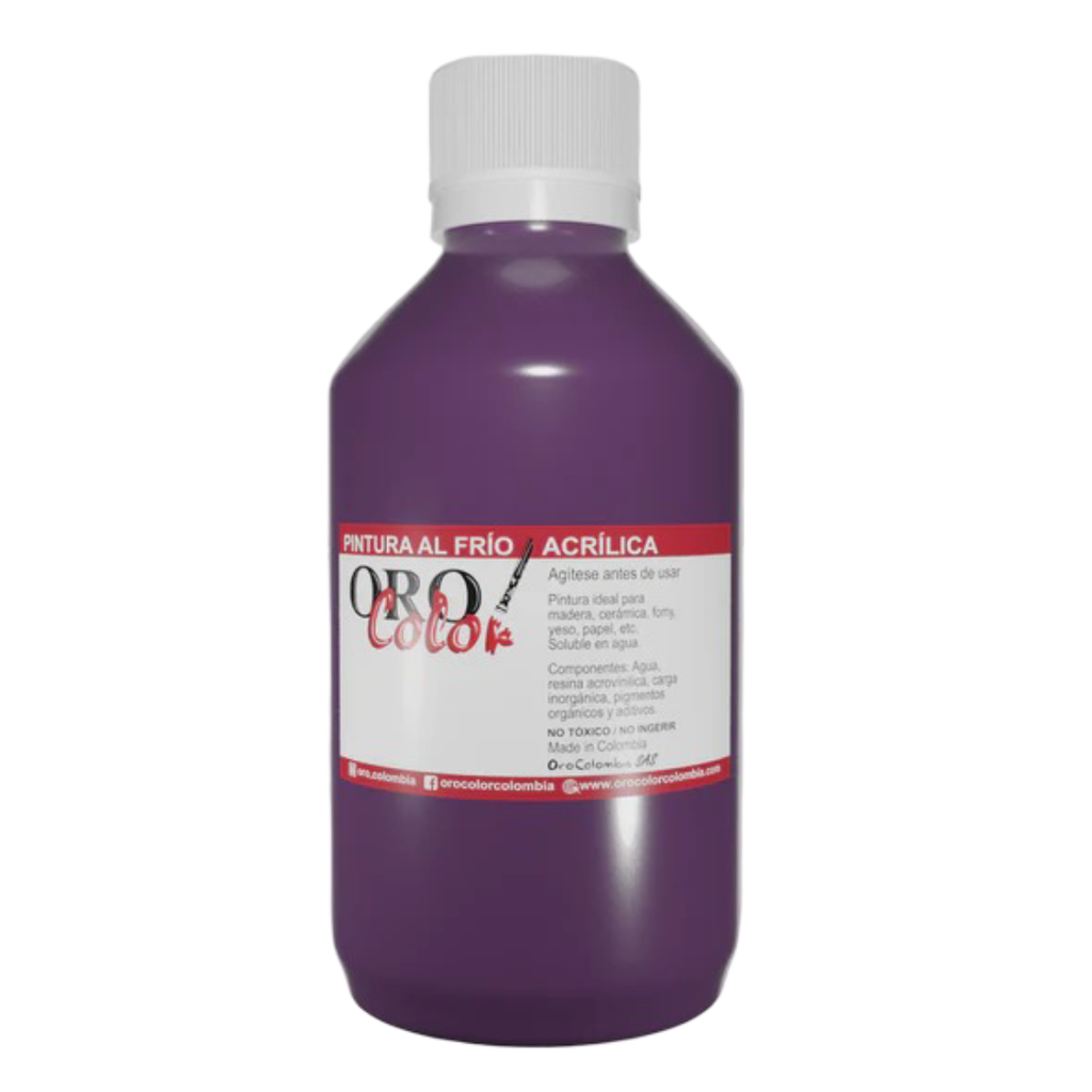 PINTURA AL FRIO MORADO 250ML