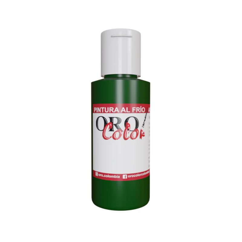 PINTURA AL FRIO VERDE NAVIDAD 60ML 