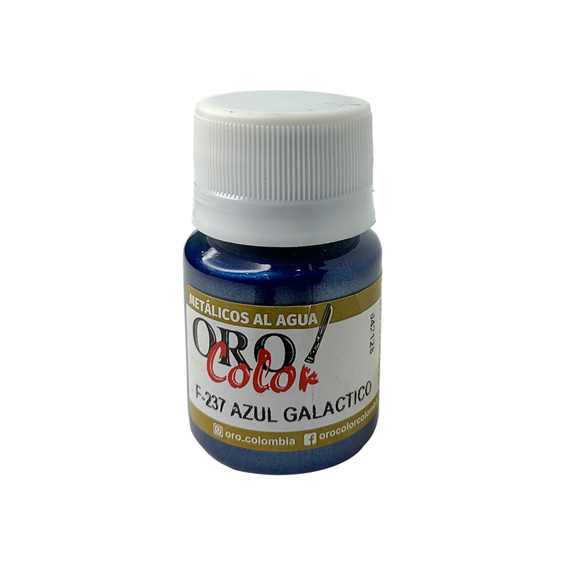 PINTURA METALICOS AL AGUA AZUL GALACTICO 30ML