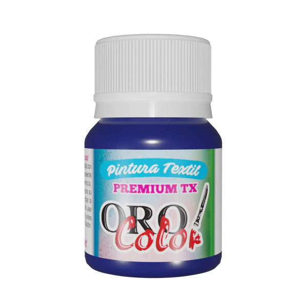 PINTURA TEXTIL PREMIUM AZUL COBALTO 30ML