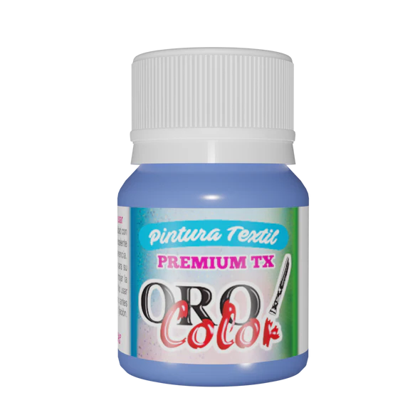 PINTURA TEXTIL PREMIUM AZUL SEDA 30ML
