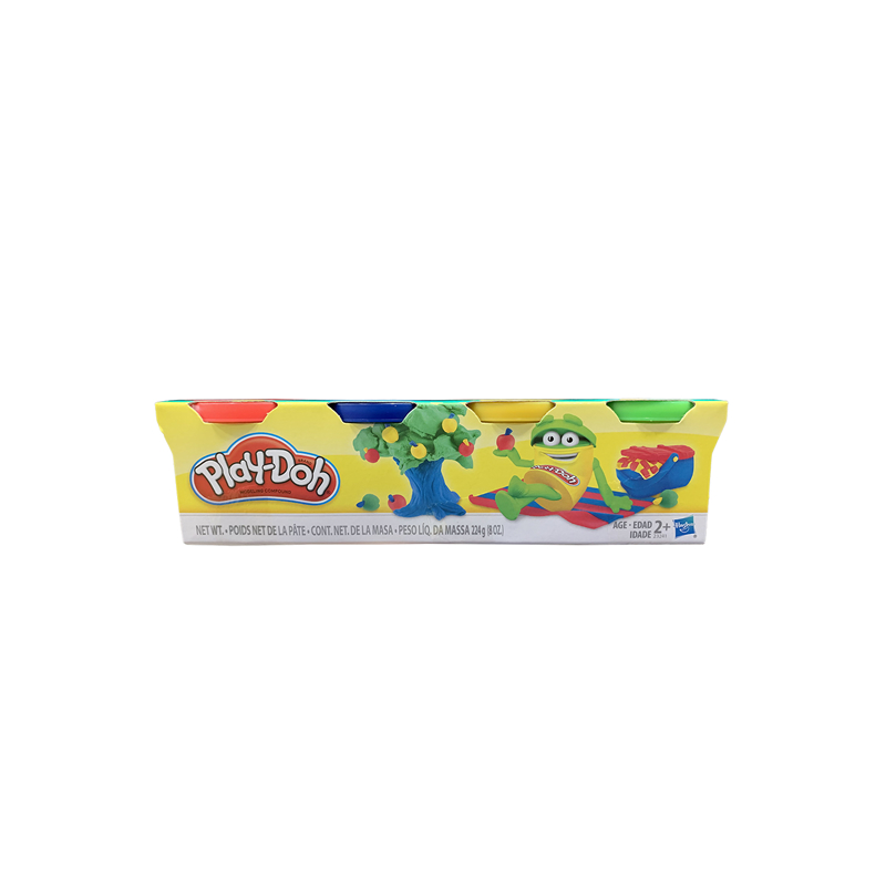 PLASTILINA PLAY-DOH x4PZS