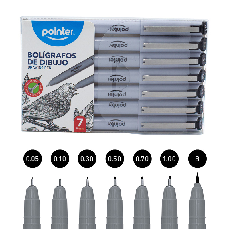RAPIDOGRAFOS x 7 PZAS.