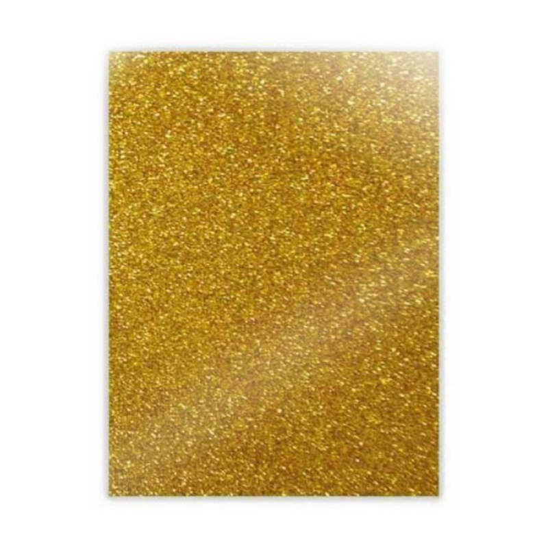 FOAMI ESCARCHADO ORO RICO CARTA (20X30CM)