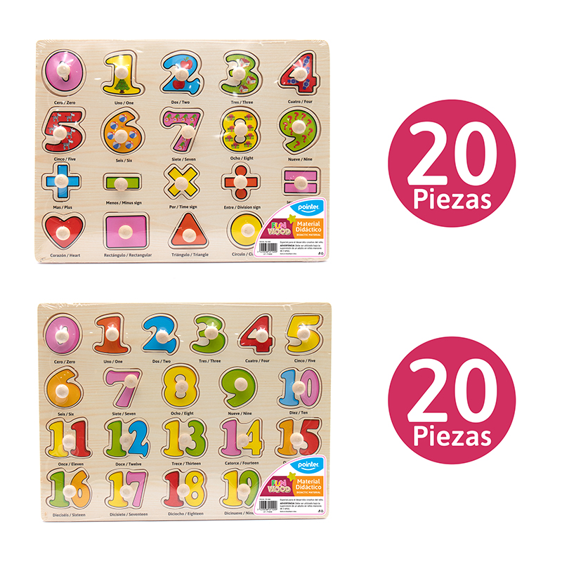 ROMPECABEZA DIDACTICO (NUMEROS)