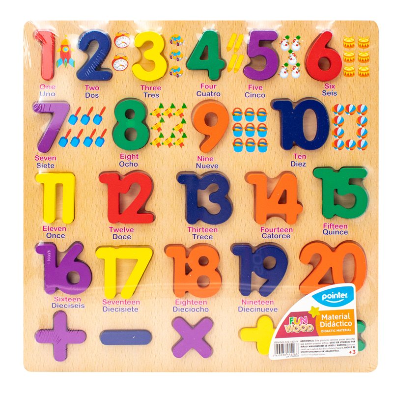 ROMPECABEZA DIDACTICO (NUMEROS)