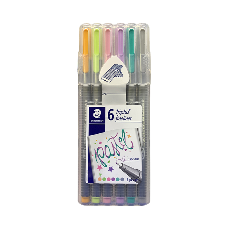 ROTULADOR FINO PASTEL X6