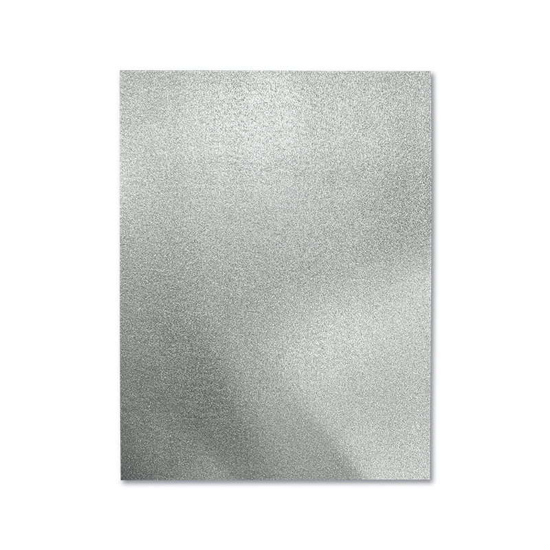 FOAMI ESTAMPADO METALIZADO PLATA ALPACA DOBLECARTA (40X60CM)