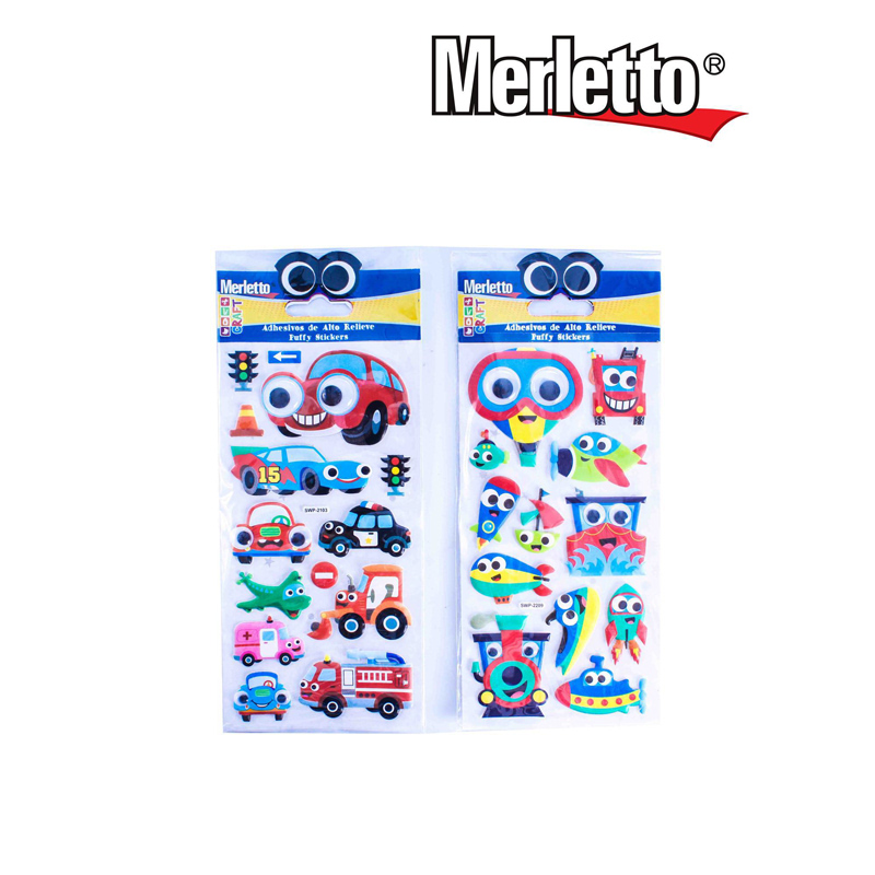 STICKERS DE RELIEVE