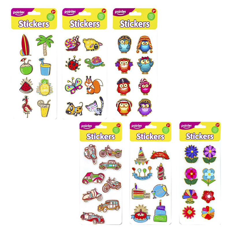 STICKERS DECORATIVOS 3D