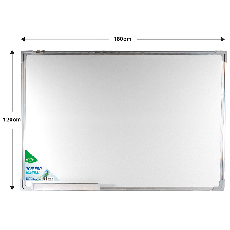 TABLERO BLANCO - 120 x 180CM
