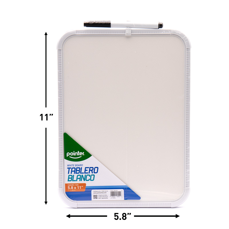 TABLERO BLANCO 8,5x11 