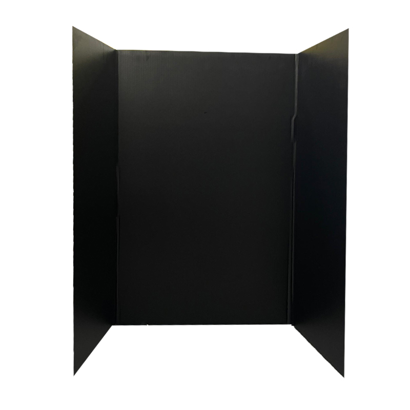 TABLERO TRIPTICO NEGRO 28X40