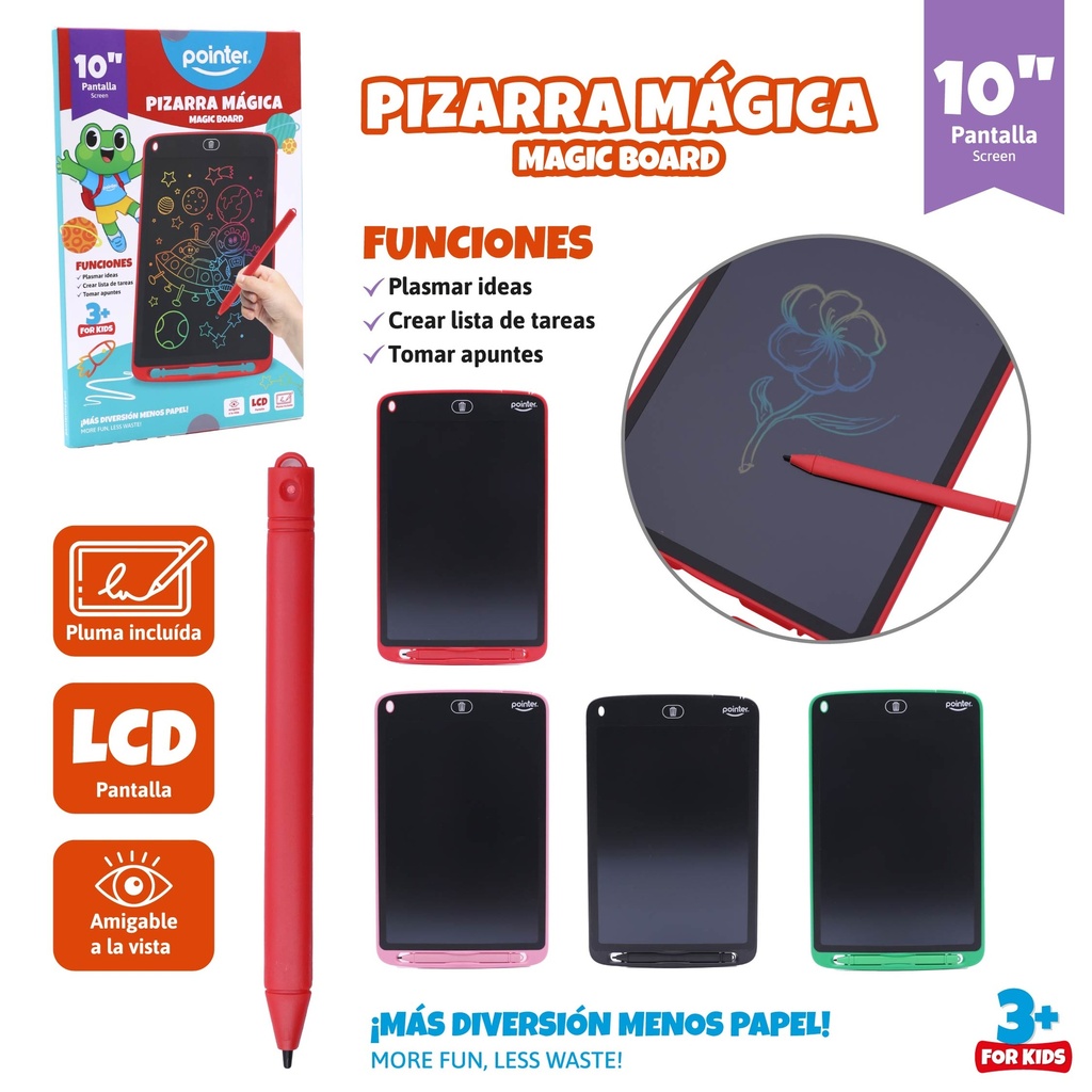 TABLETA DE ESCRITURA LCD 10"