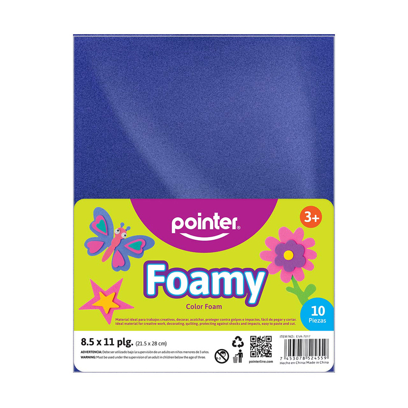 FOAMY LISO AZUL - CARTA (20x30CM)