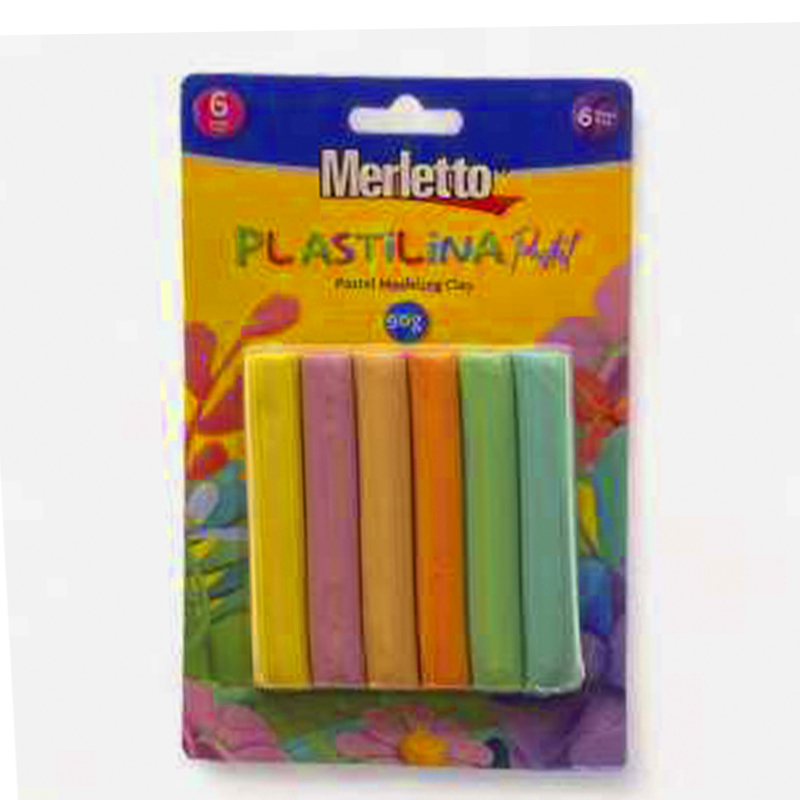PLASTILINA PASTEL 90g