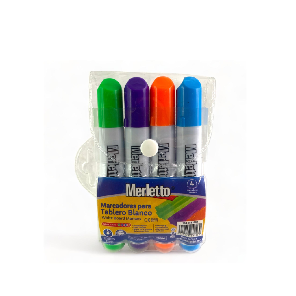 MARCADOR PARA TABLERO 3g 4 COLORES