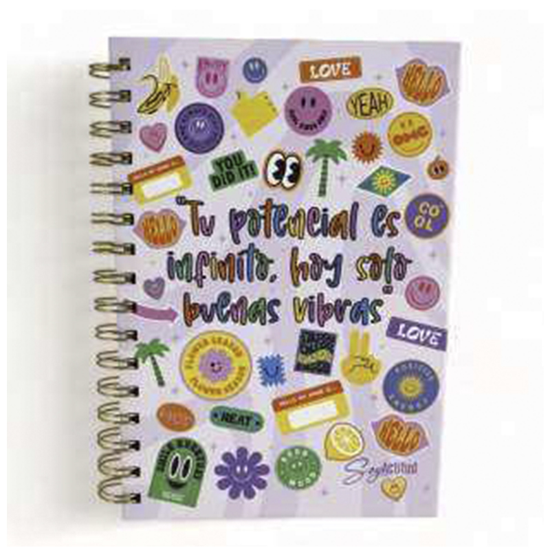 LIBRETA ESPIRAL A5 - "SOY ACTITUD"