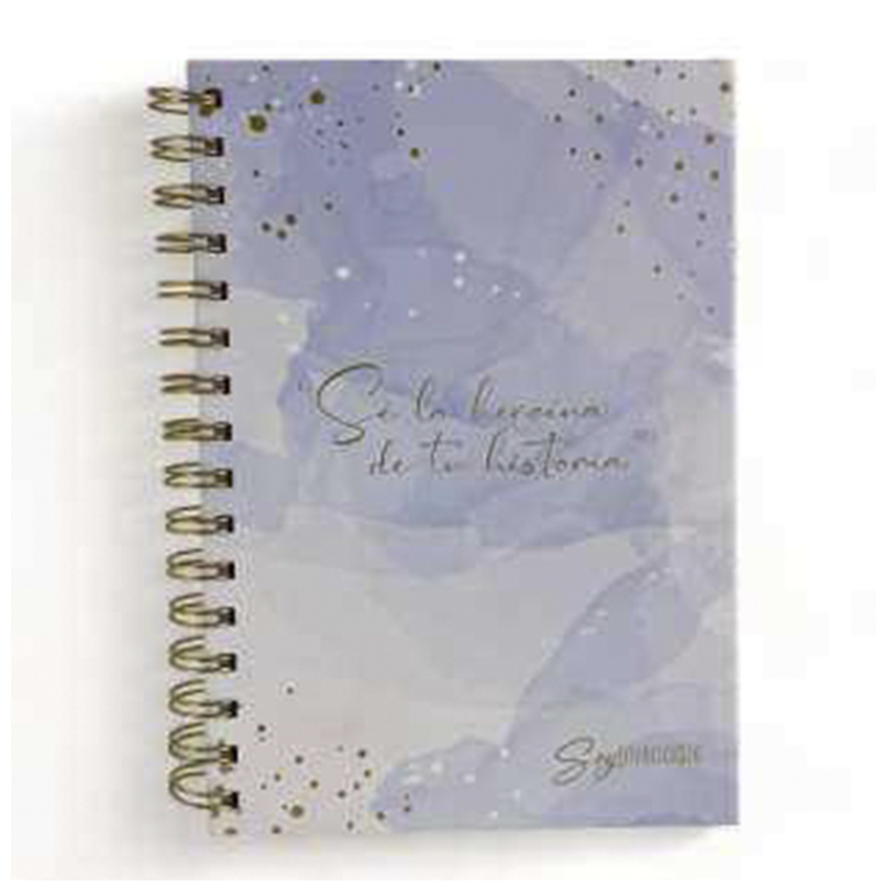 LIBRETA ESPIRAL A5 - "SOY INVENCIBLE"