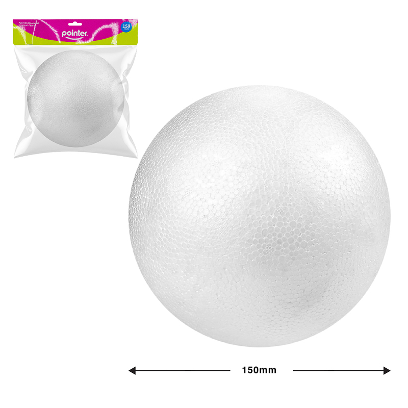 ESFERA DE POLIESTIRENO - 15CM³