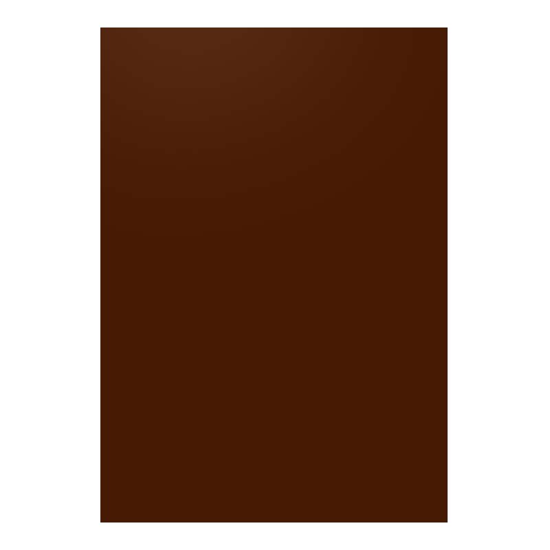FOAMY LISO MARRON CHOCOLATE - GRANDE 60x90CM