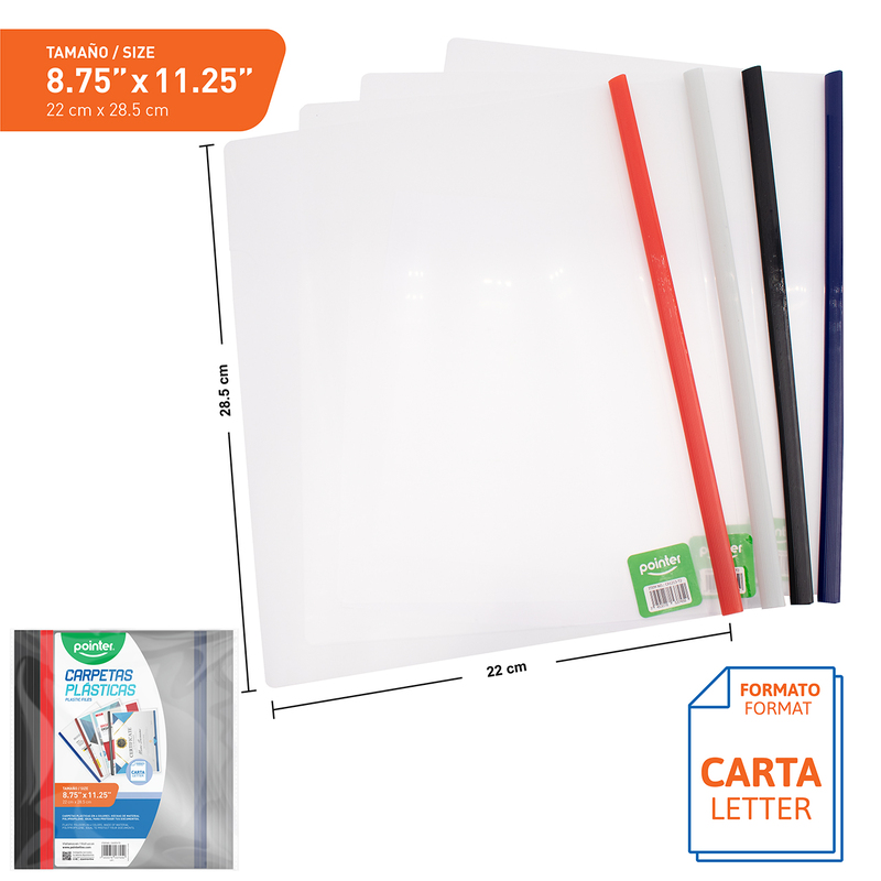 CARPETA PLASTICA (CARTA)