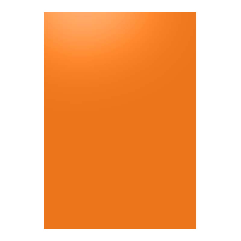 FOAMY LISO NARANJA MEDIO - CARTA 20x30CM