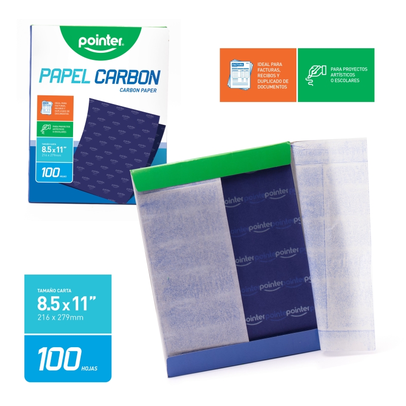 PAPEL CARBON AZUL