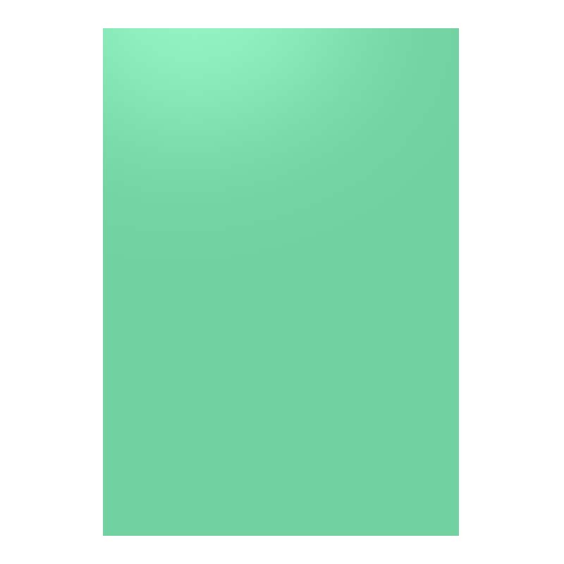 P00137: [70.2.6090] FOAMI LISO VERDE AGUAMARINA GRANDE (60X80CM)