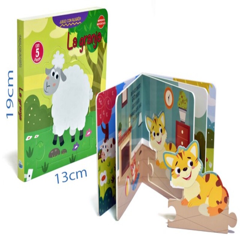 LIBRO DIDACTICO.-  JUG CON ALEGRIA-LA GRANJA