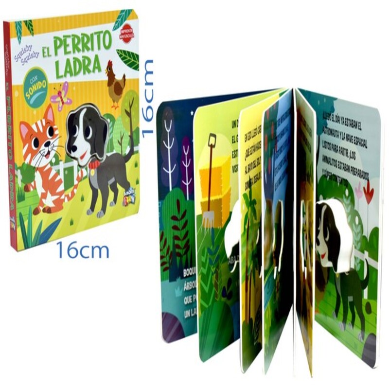 LIBRO DIDACTICO - EL PERRITO LADRA C/ SONIDOS