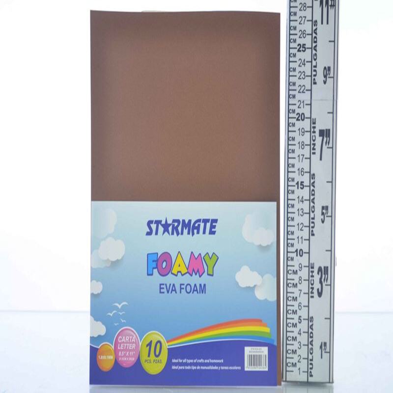 FOAMI LISO 8.5X11" CHOCOLATE