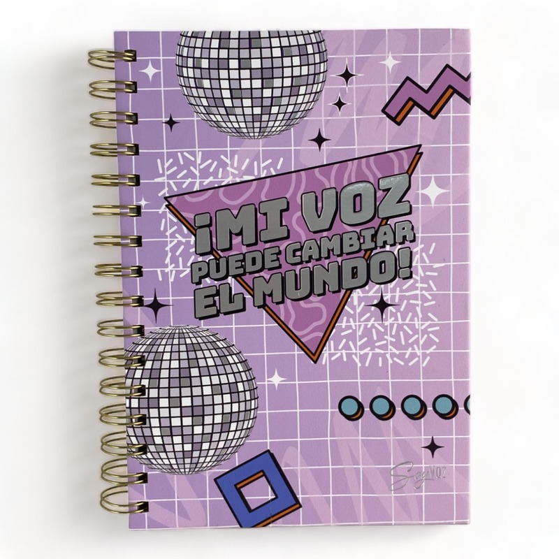 LIBRETA ESPIRAL A5 - "SOY VOZ"