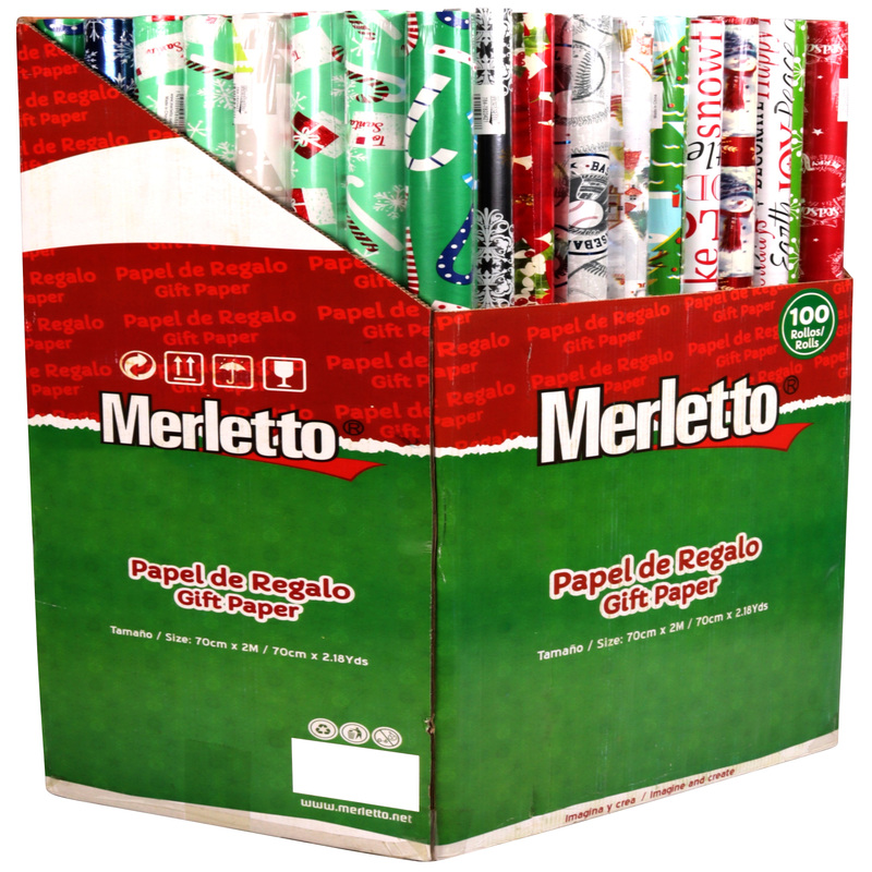 PAPEL DE REGALO NAVIDAD 