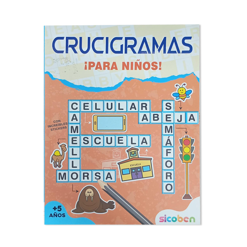 CRUCIGRAMAS PARA NIÑOS