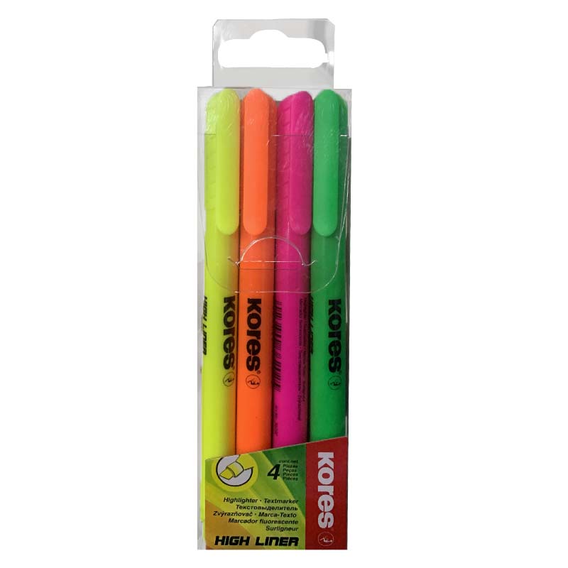 RESALTADORES DELGADOS SURTIDOS x4PZS