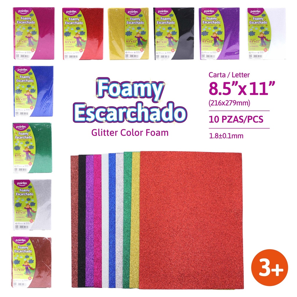 FOAMY ESCARCHADO 