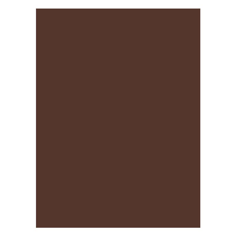 FOAMY 30X40 MARRON CHOCOLATE 