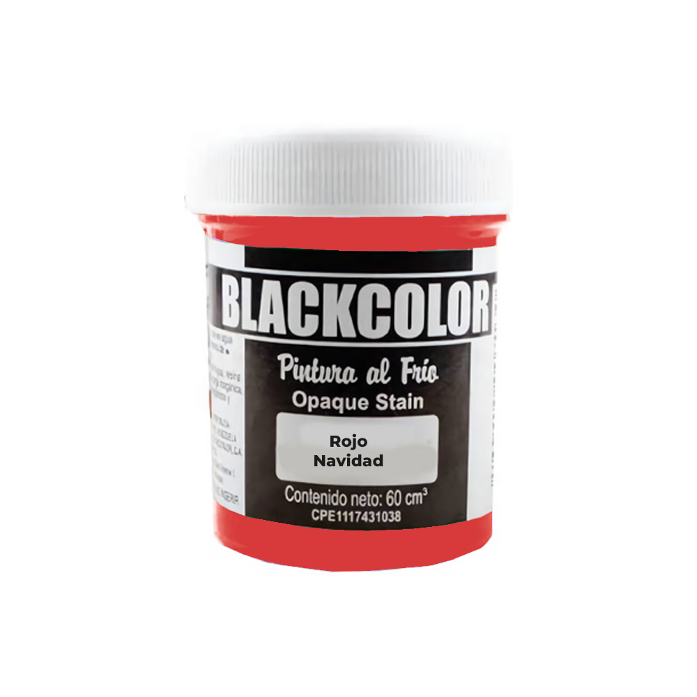 PINTURA AL FRIO ROJO NAVIDAD 60ML