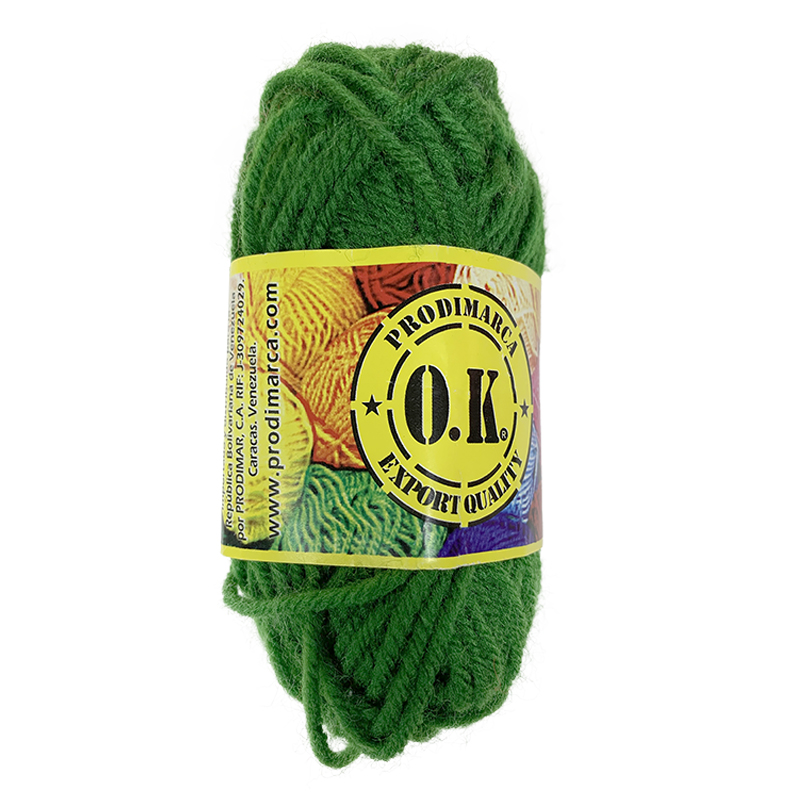 ESTAMBRE ESCOLAR VERDE NAVIDAD - 12G