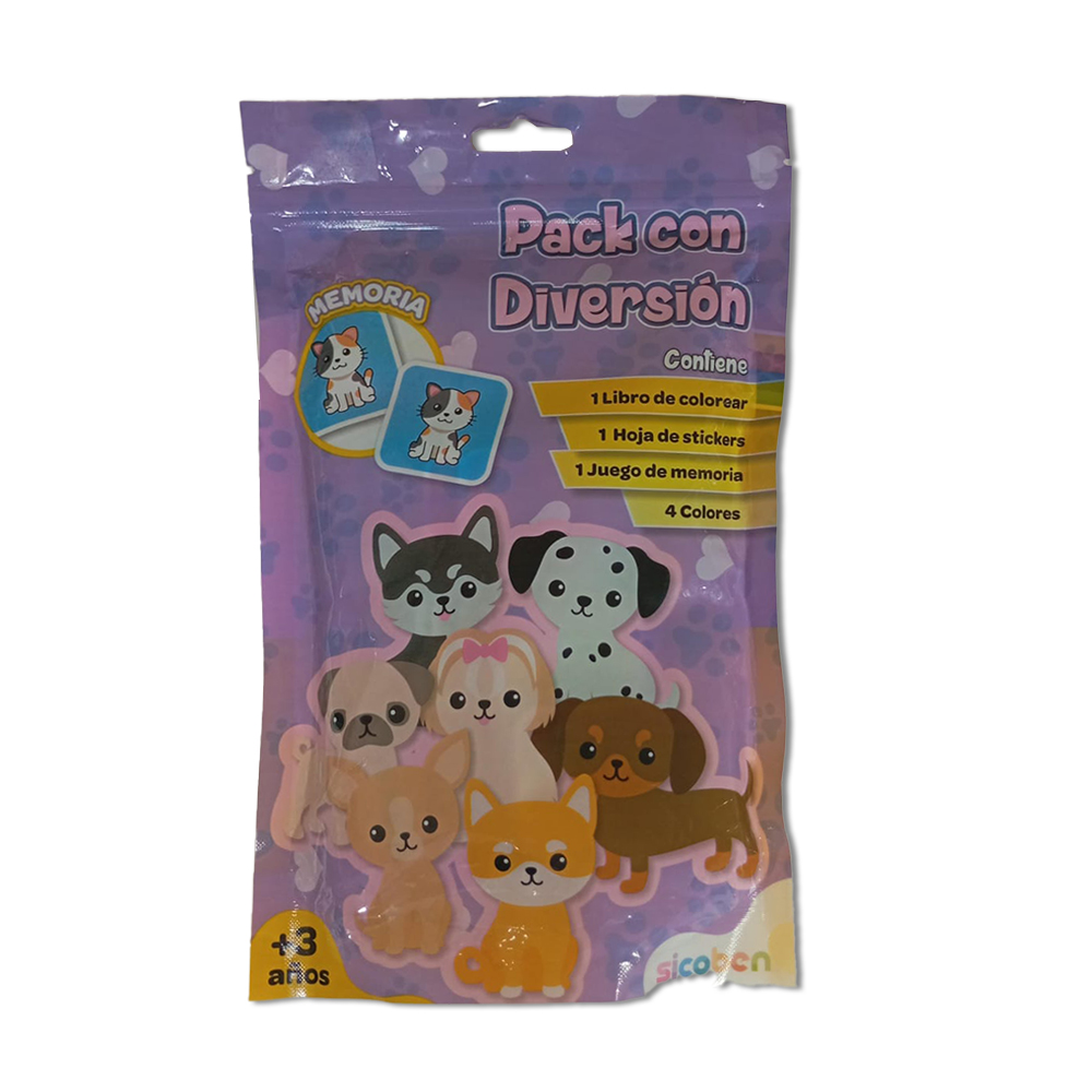 PACK CON DIVERSION NIÑA