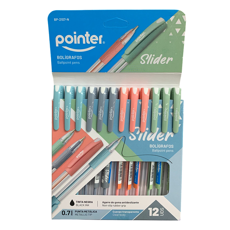 BOLIGRAFO SLIDER - TINTA NEGRA 0.7MM