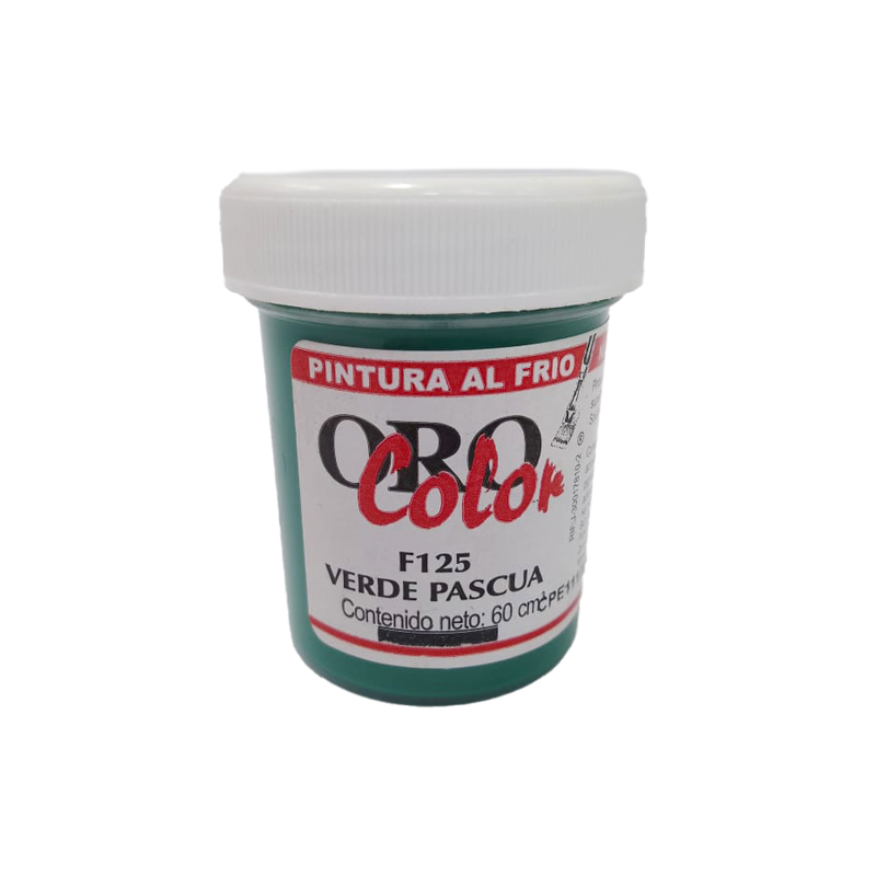 PINTURA AL FRIO VERDE PASCUA 60ML 