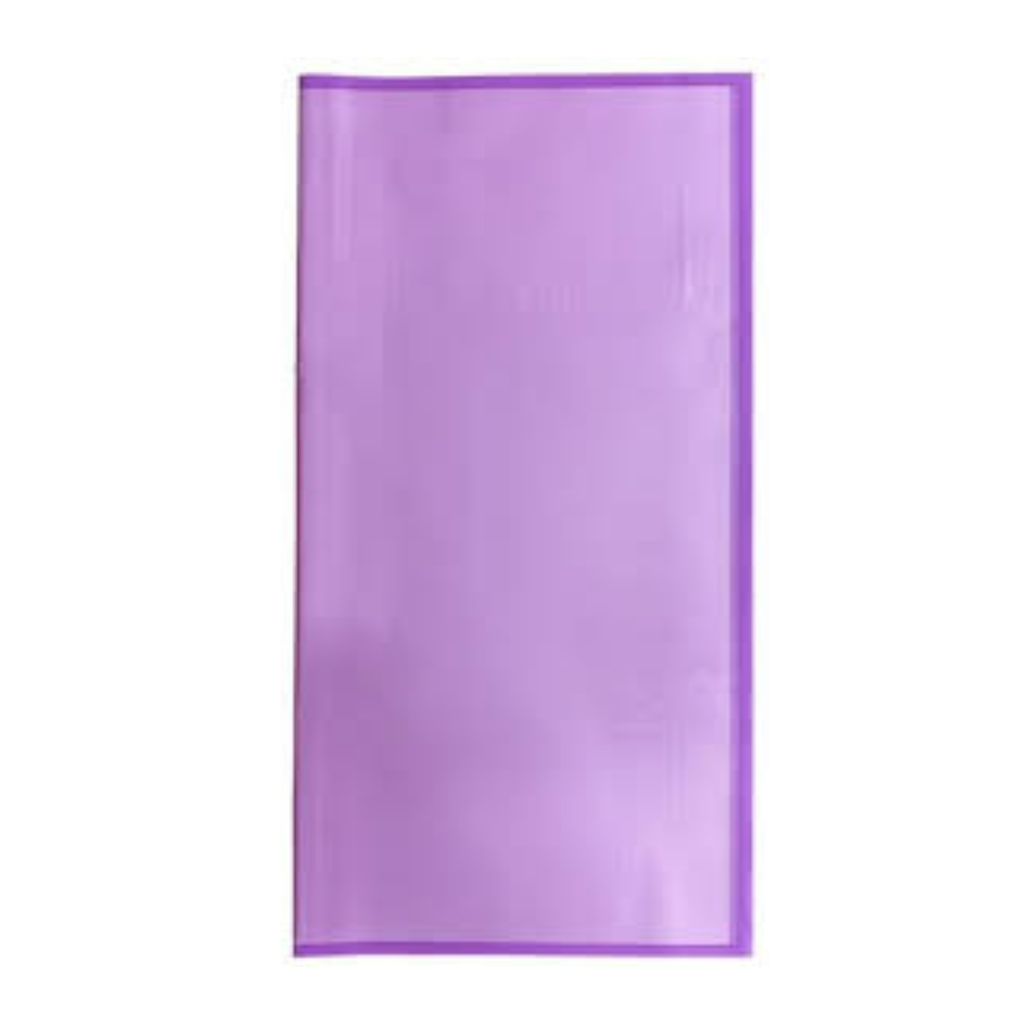 PAPEL KOREANO BITONO TRASNLUCIDO ARRUGABLE PURPURA 60X60CM