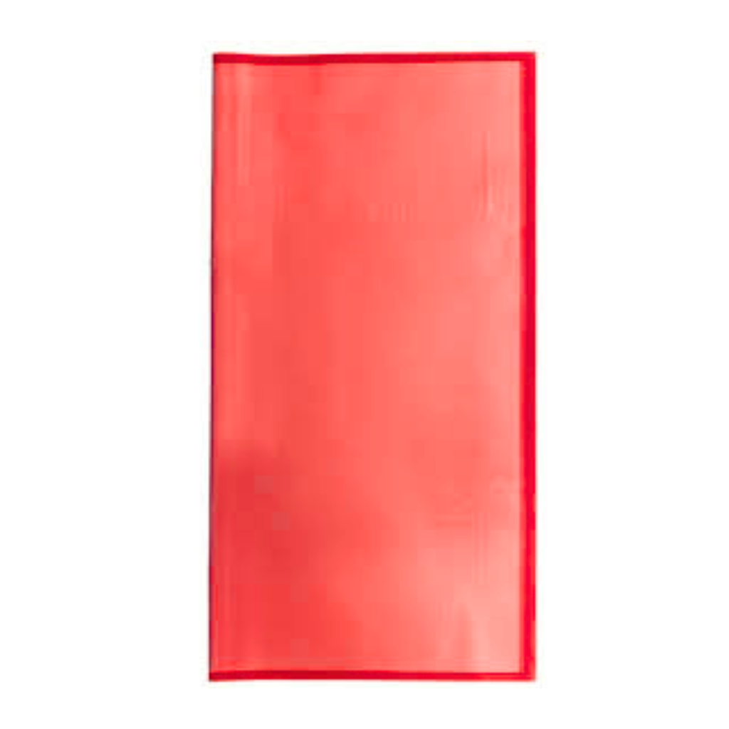 PAPEL KOREANO BITONO TRASNLUCIDO ARRUGABLE ROJO 60X60CM