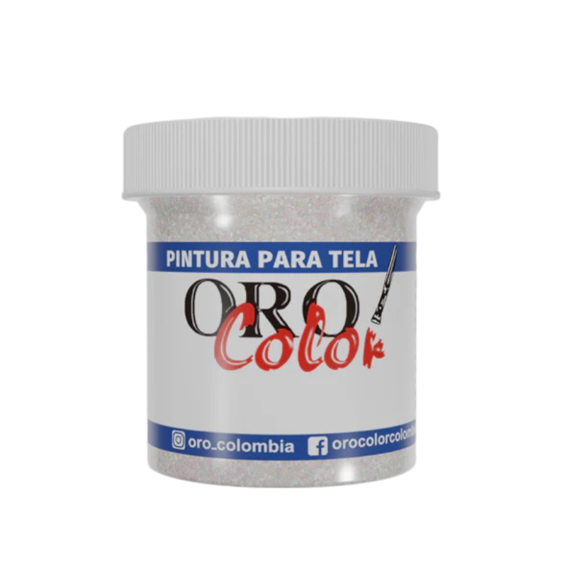 GEL ESCARCHADO TEXTIL NACAR 30ML