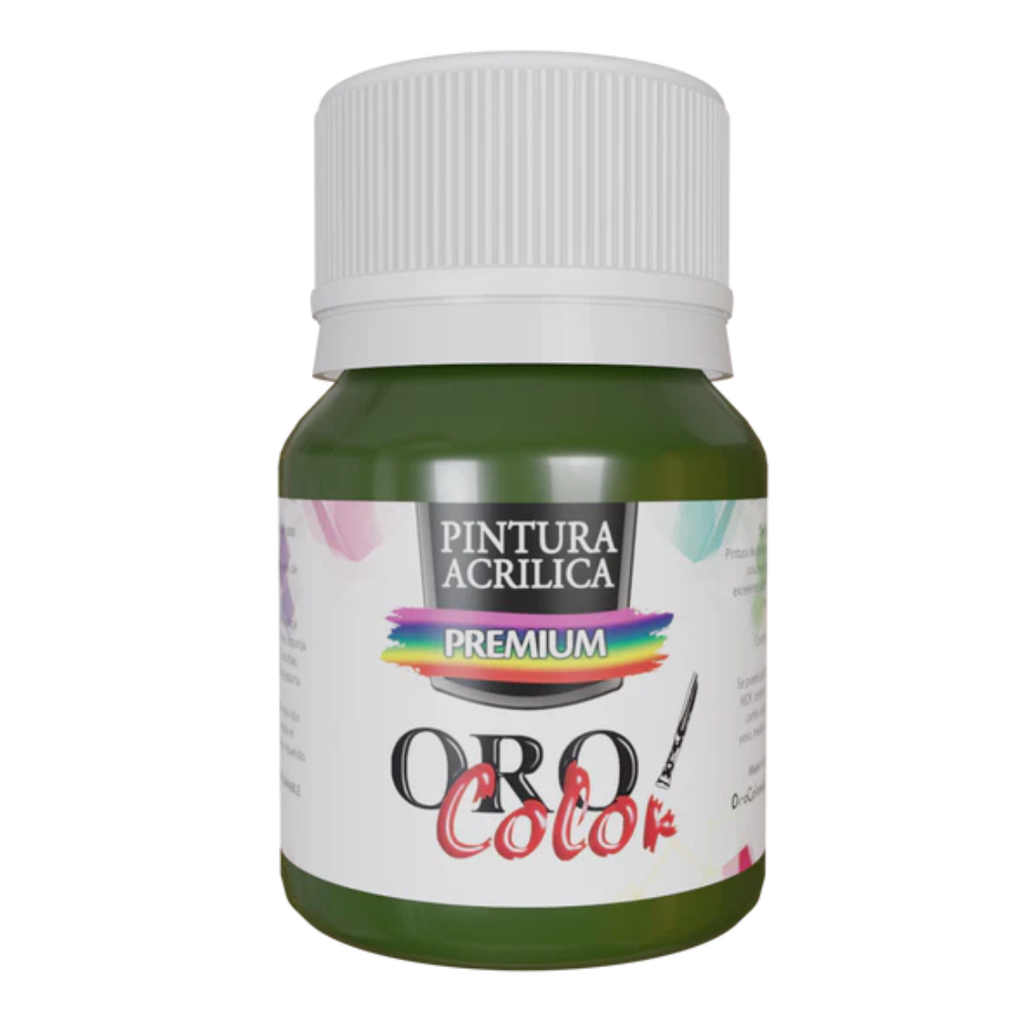 PINTURA ACRILICA PREMIUM  VERDE ACEITUNA 30ML
