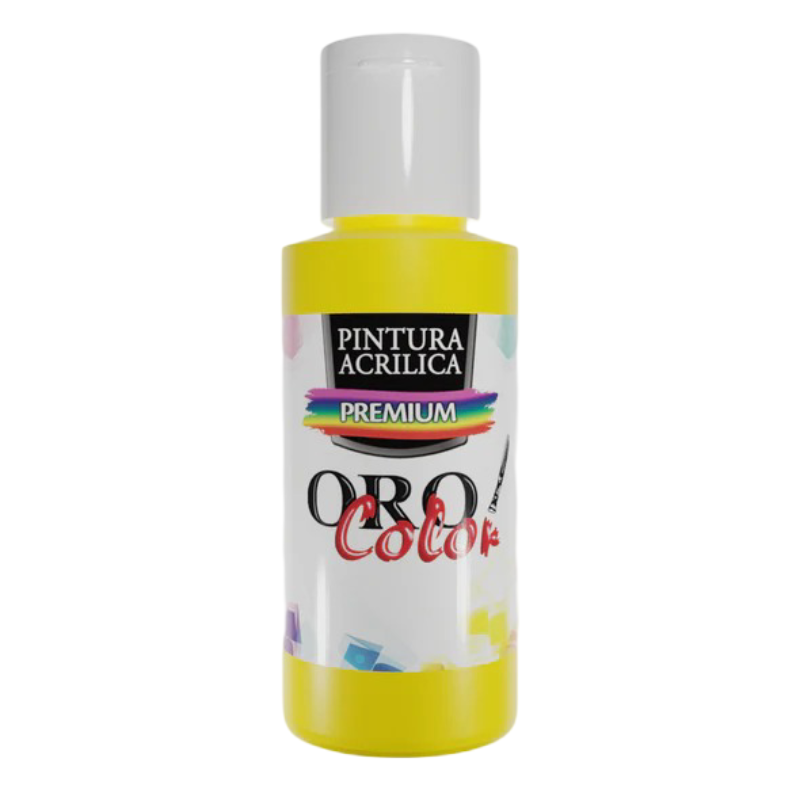 PINTURA ACRILICA PREMIUM AMARILLO SOL 60ML