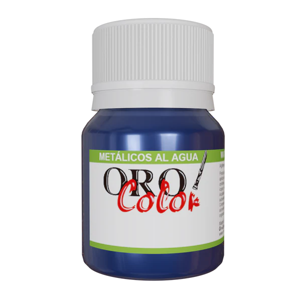 PINTURA METALICOS AL AGUA AZUL MILENIUM 30ML